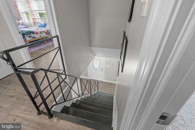 31 Mercator Ln, Willingboro, NJ 08046 - staircase featuring wood finished floors