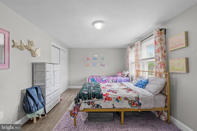 31 Mercator Ln, Willingboro, NJ 08046 - bedroom with wood finished floors and a closet