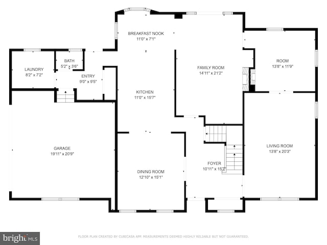 3103 Woodhaven Dr, Cinnaminson, NJ 08077 - view of floor plan / room layout