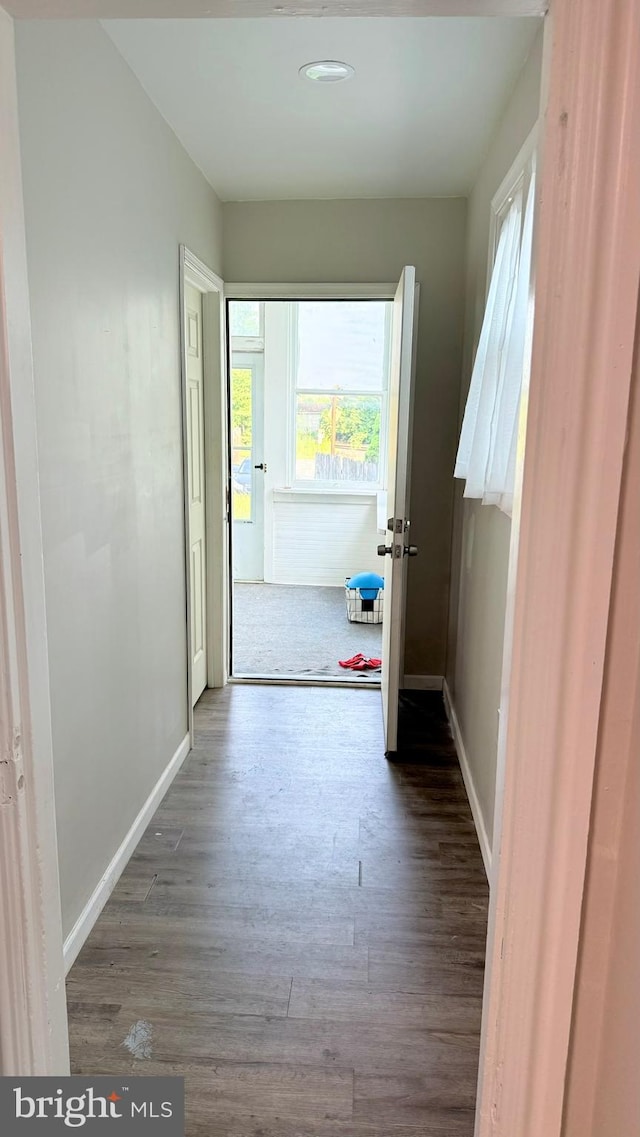 421 N Hanover St, Carlisle, PA 17013 - hall featuring wood finished floors and recessed lighting
