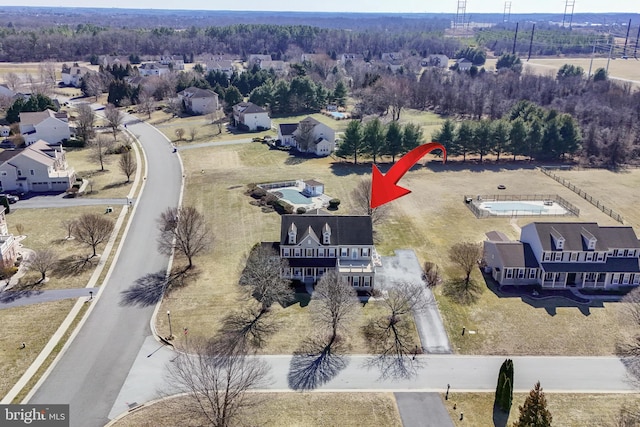 802 Chesapeake Ct, Newark, DE 19702 - aerial perspective of suburban area