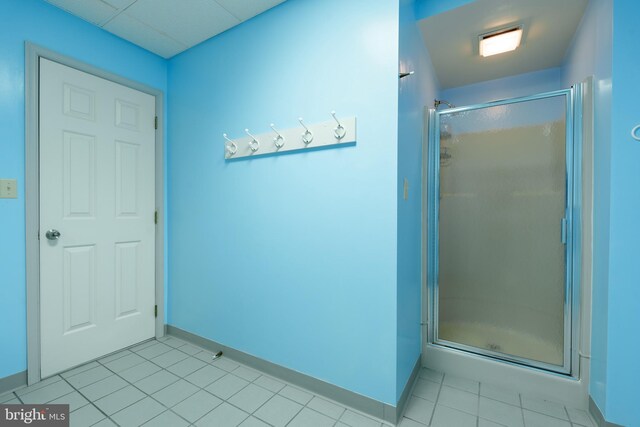 11 Forest Rdg, Newark, DE 19711 - bathroom featuring a stall shower and tile patterned flooring