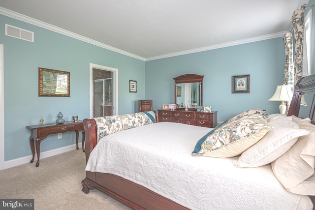 1 Chase Cir, Barto, PA 19504 - carpeted bedroom with ornamental molding and baseboards