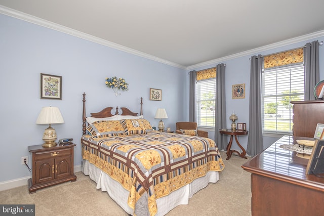 1 Chase Cir, Barto, PA 19504 - bedroom with crown molding and carpet