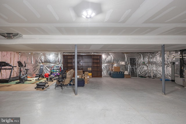 1 Chase Cir, Barto, PA 19504 - view of unfinished below grade area