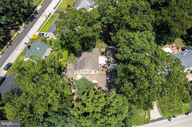 2465 Edgecomb Ave, Glenside, PA 19038 - aerial overview of property's location with nearby suburban area