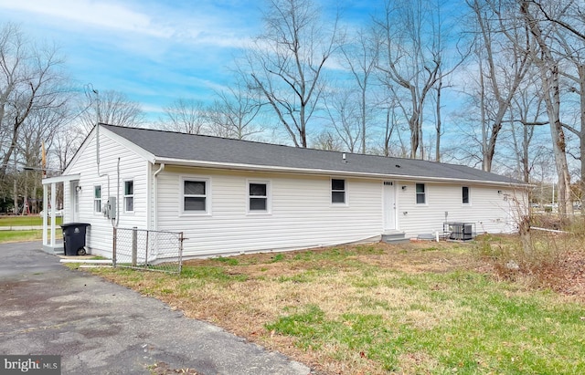 16000 Manning Rd W, Accokeek, MD 20607 - rear view of house featuring entry steps