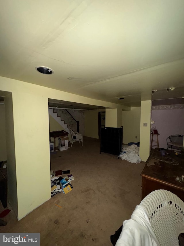 2004 N Jefferson St, Wilmington, DE 19802 - finished basement with stairway