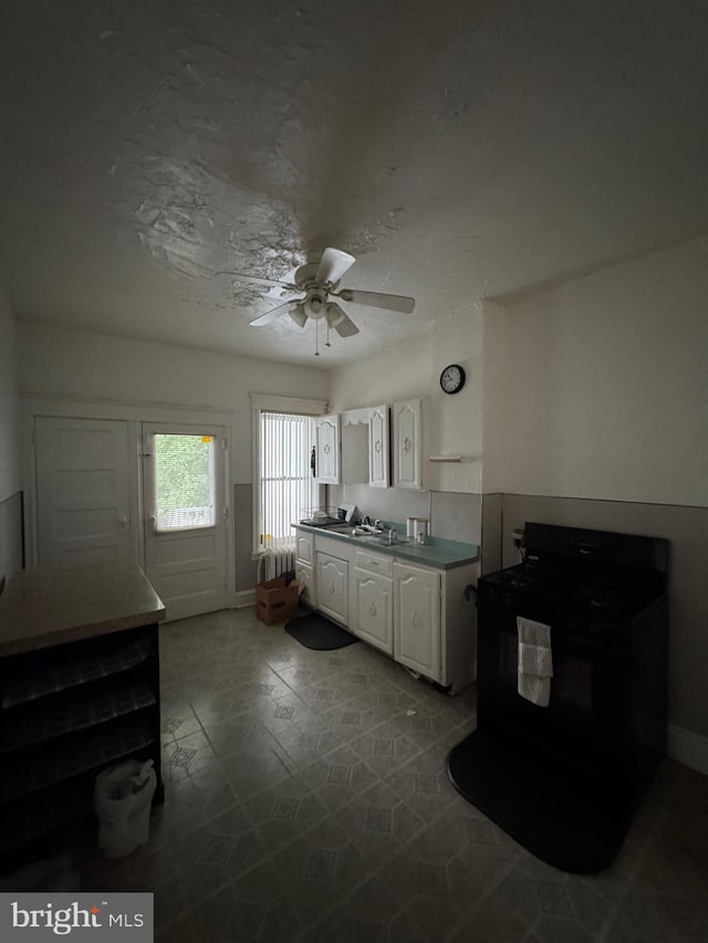 2004 N Jefferson St, Wilmington, DE 19802 - bathroom featuring vanity and a ceiling fan