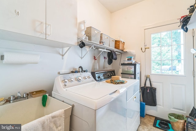 580 Buchanon Rd, Honey Brook, PA 19344 - washroom with washer and dryer and cabinet space