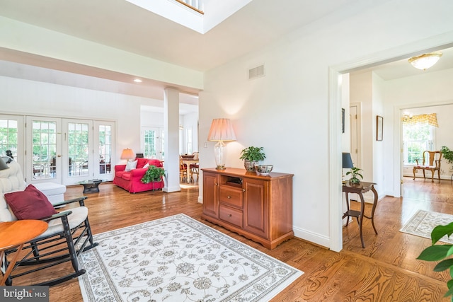 580 Buchanon Rd, Honey Brook, PA 19344 - sitting room featuring wood finished floors