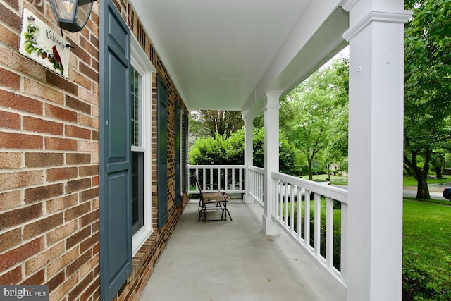 8225 Triple Crown Rd, Bowie, MD 20715 - view of covered porch