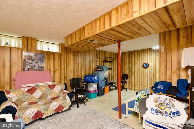 8225 Triple Crown Rd, Bowie, MD 20715 - finished basement with wooden walls