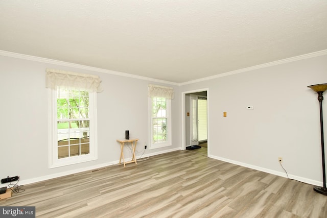 8225 Triple Crown Rd, Bowie, MD 20715 - empty room with light wood-style flooring and crown molding