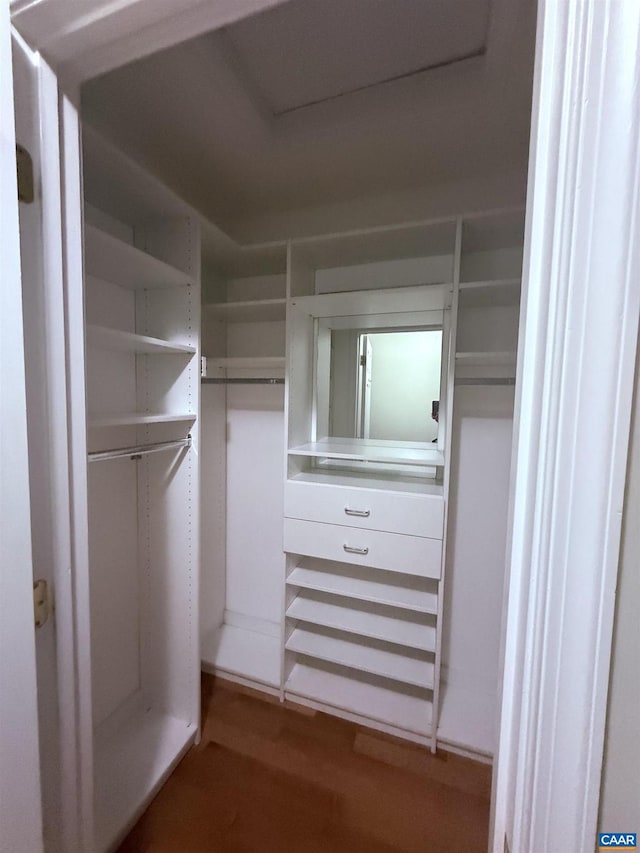 1303 Branchlands Dr, Charlottesville, VA 22901 - spacious closet with wood finished floors