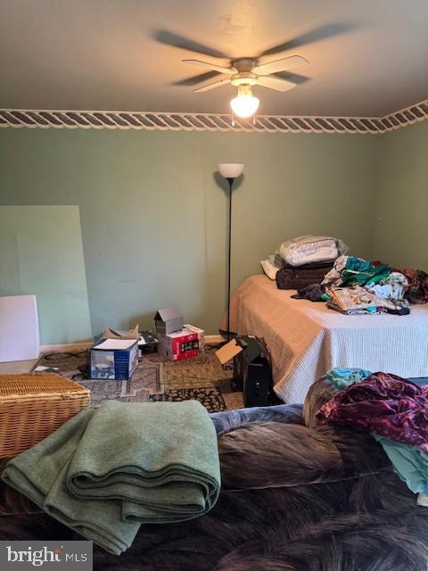 418 Jefferson St, Lansdale, PA 19446 - bedroom featuring ceiling fan