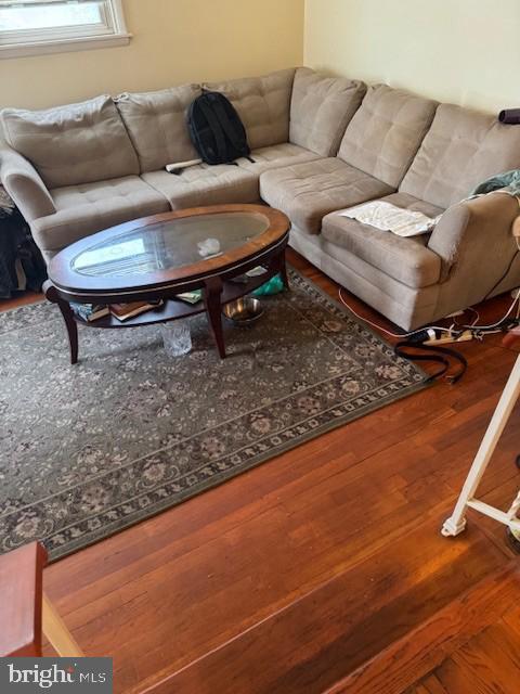 418 Jefferson St, Lansdale, PA 19446 - living area featuring wood finished floors