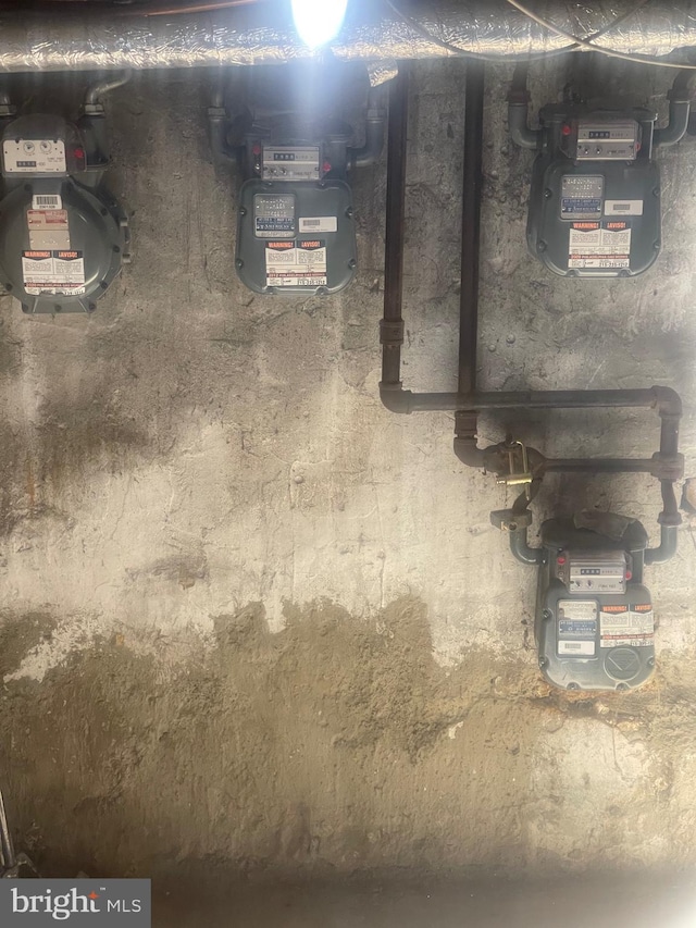 2001 N 52nd St, Philadelphia, PA 19131 - utility room featuring gas meter