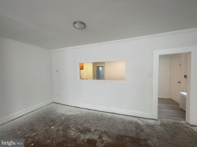 2001 N 52nd St, Philadelphia, PA 19131 - unfurnished room featuring radiator and crown molding