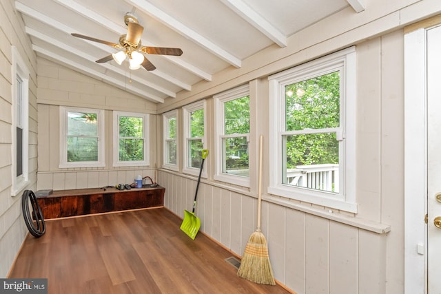 5100 Eugene Ave, Baltimore, MD 21206 - sunroom / solarium with wood finished floors and healthy amount of natural light