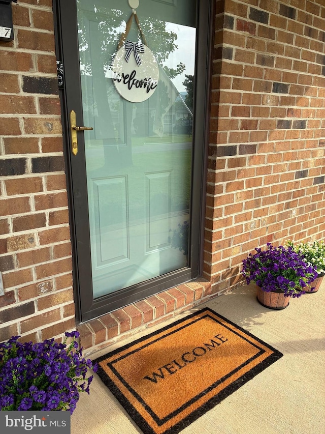 817 Maple Ave, Waynesboro, VA 22980 - view of exterior entry featuring brick siding