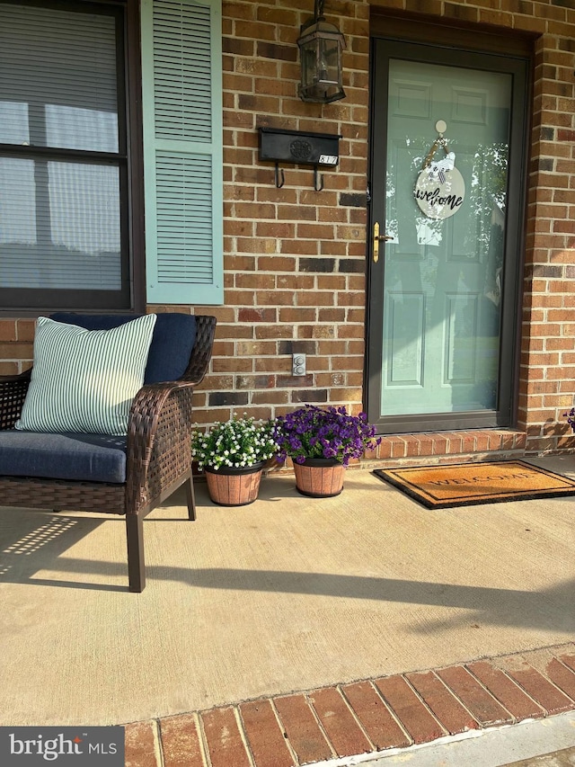 817 Maple Ave, Waynesboro, VA 22980 - property entrance with brick siding