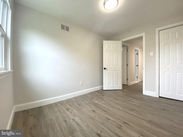 1319 Rainer Rd, Brookhaven, PA 19015 - unfurnished bedroom featuring wood finished floors and baseboards