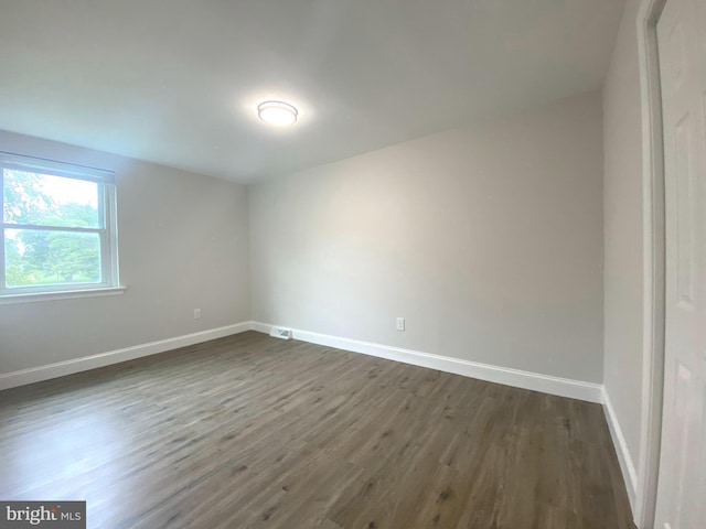 1319 Rainer Rd, Brookhaven, PA 19015 - unfurnished room with dark wood-type flooring