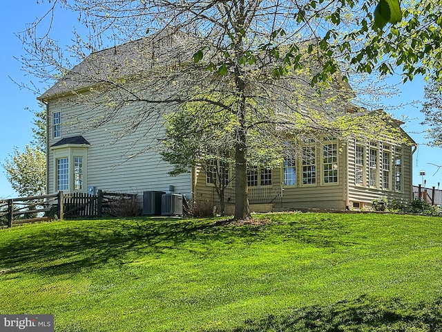 12773 Beebe Ct, Lovettsville, VA 20180 - view of home's exterior featuring a central air condition unit