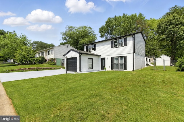 13727 Mahoney Dr, Woodbridge, VA 22193 - view of front of home with concrete driveway