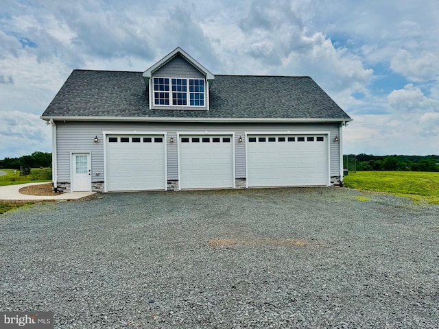 9936 Bell Wood Farm Ln, Nokesville, VA 20181 - view of detached garage