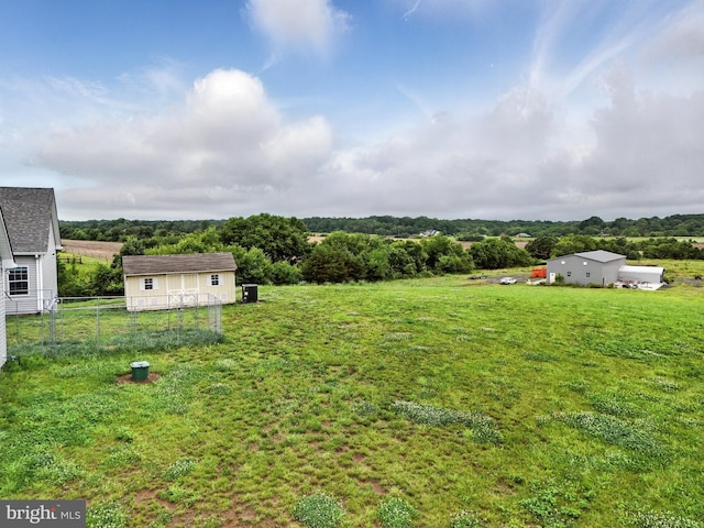 9936 Bell Wood Farm Ln, Nokesville, VA 20181 - view of yard with an outbuilding