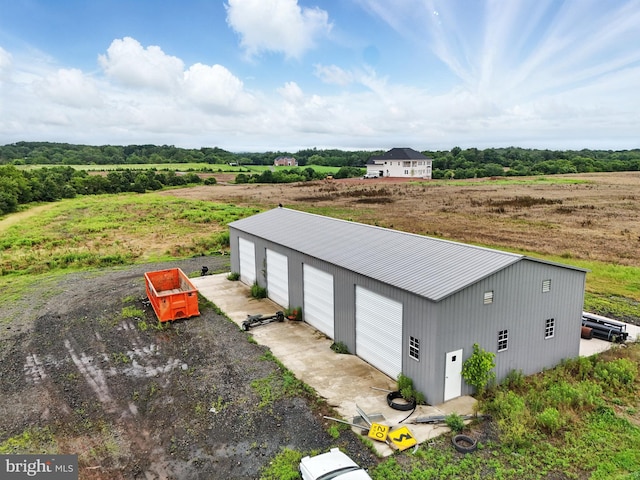 9936 Bell Wood Farm Ln, Nokesville, VA 20181 - view of outdoor structure with a view of countryside