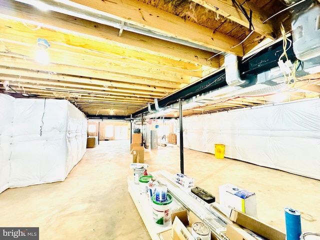 9936 Bell Wood Farm Ln, Nokesville, VA 20181 - view of unfinished basement