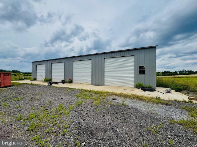 9936 Bell Wood Farm Ln, Nokesville, VA 20181 - view of detached garage