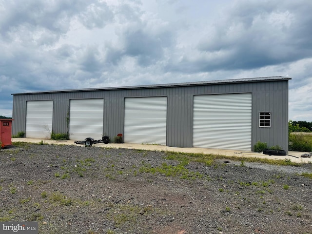 9936 Bell Wood Farm Ln, Nokesville, VA 20181 - view of detached garage