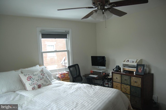 1400 Windsor Ave, Wilmington, DE 19804 - bedroom with a ceiling fan