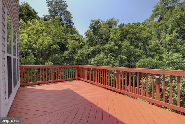 43855 Tattinger Ter, Ashburn, VA 20148 - wooden terrace with a forest view