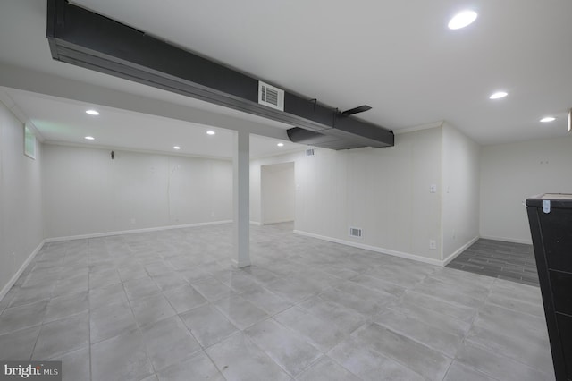 26 Hemlock Dr, Parlin, NJ 08859 - finished below grade area with recessed lighting and baseboards
