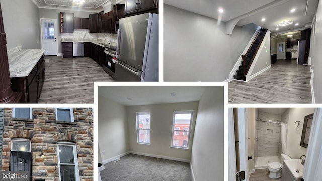 708 N Madeira St, Baltimore, MD 21205 - view of a document with a collage of images