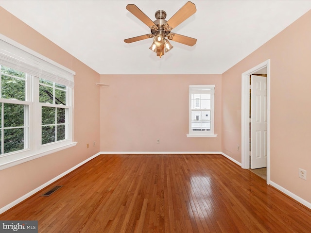 18040 Singing Pine Cir, Montgomery Village, MD 20886 - unfurnished room featuring hardwood / wood-style floors and ceiling fan