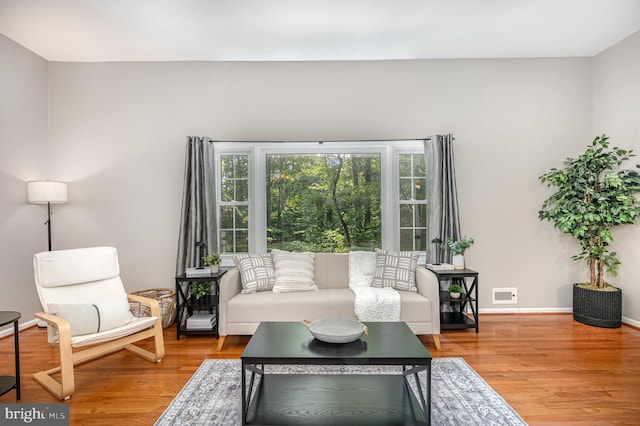 5917 Kingsford Rd Unit 366, Springfield, VA 22152 - living room featuring light wood-type flooring