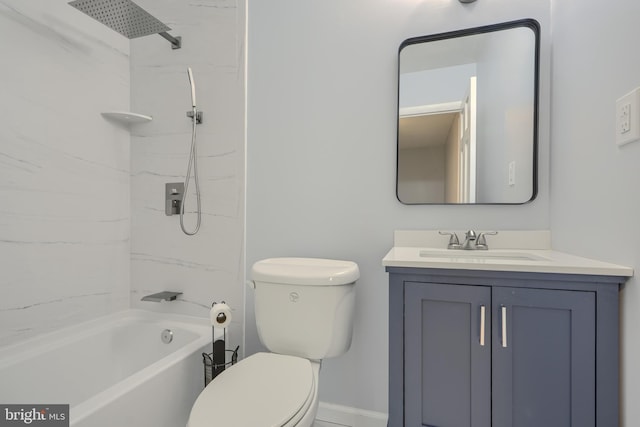 1720 Denton Ct, Crofton, MD 21114 - bathroom featuring vanity and shower / washtub combination