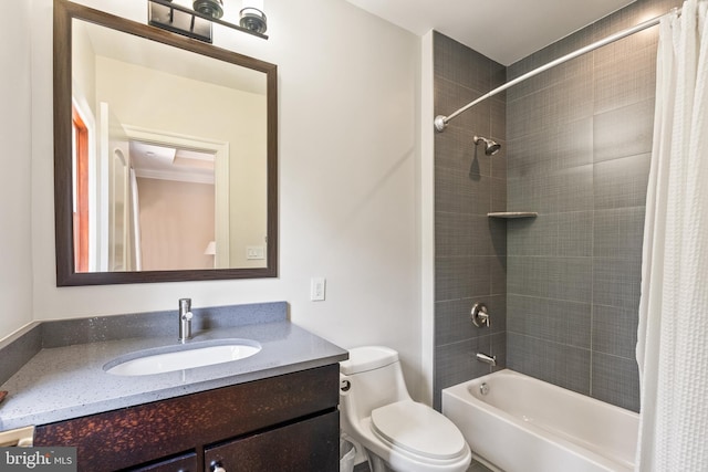 3801 52nd St NW, Washington, DC 20016 - bathroom with shower / bath combo with shower curtain and vanity
