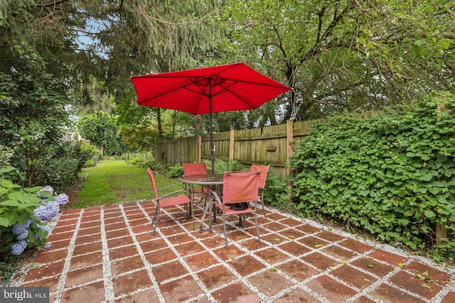 455 Krams Ave, Philadelphia, PA 19128 - view of patio / terrace featuring outdoor dining area