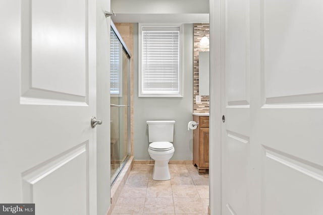 311 W 3rd Ave, Conshohocken, PA 19428 - full bath featuring a shower stall, vanity, and tile patterned flooring
