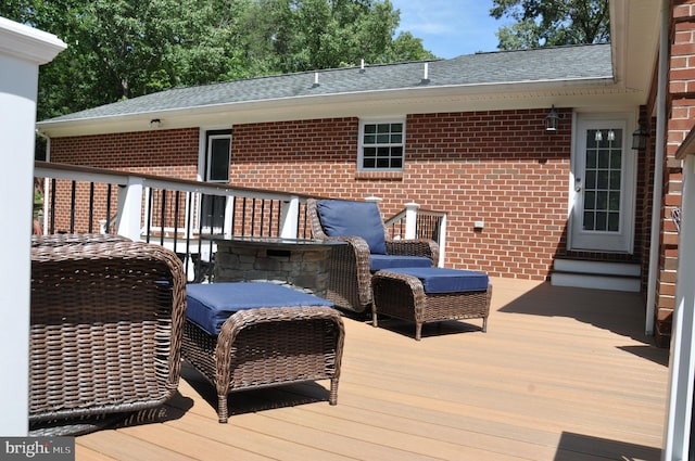 6197 Fishermans Way, Mechanicsville, VA 23116 - view of wooden deck