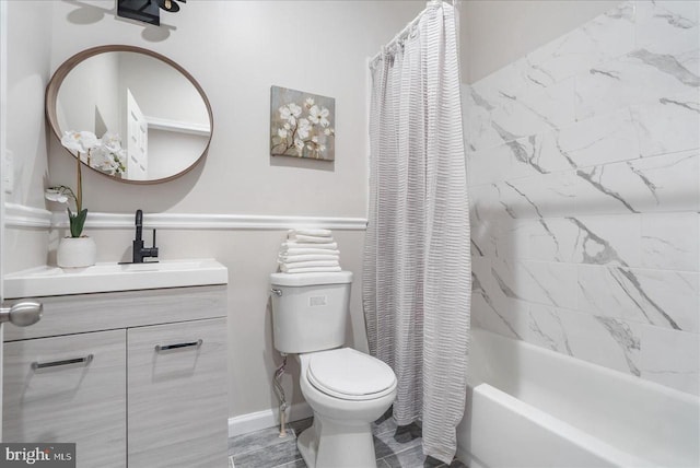 2782 The Alameda, Baltimore, MD 21218 - bathroom featuring vanity and shower / bath combination with curtain