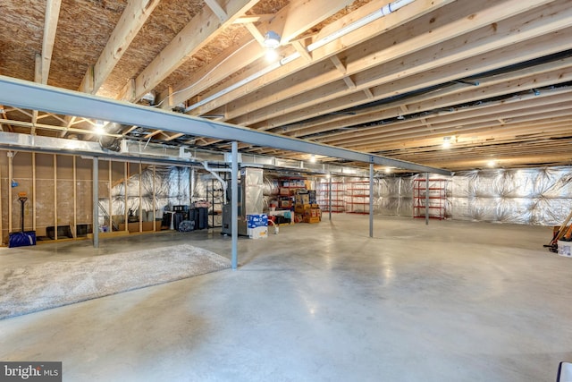 4136 Shanelle Ct Lot 10, Hampstead, MD 21074 - unfinished basement with heating unit