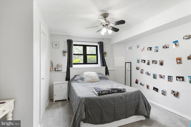 1215 Lorene Dr, Pasadena, MD 21122 - bedroom featuring carpet flooring and ceiling fan